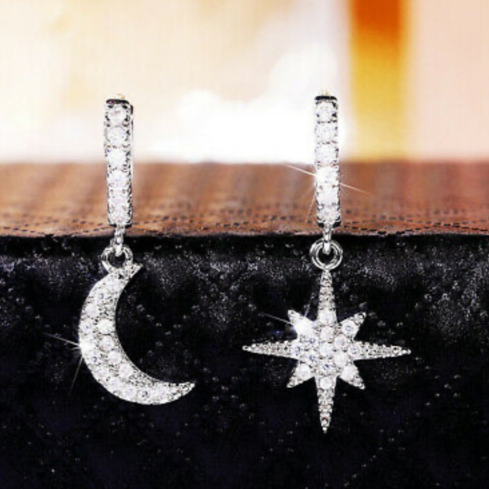 New  925 Sterling silver earrings - Picture 3 of 7